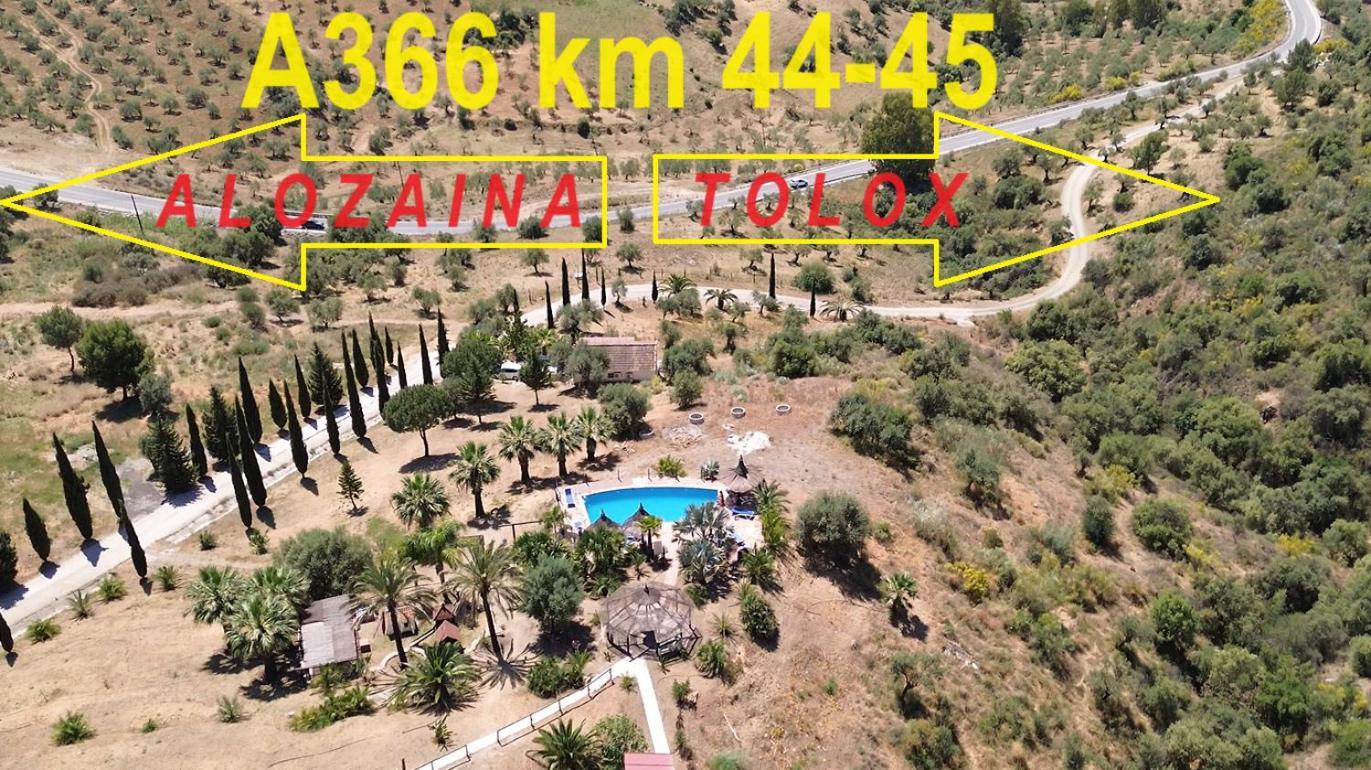 Finca el Moralejo 6 persons cottage Tolox Esterno foto