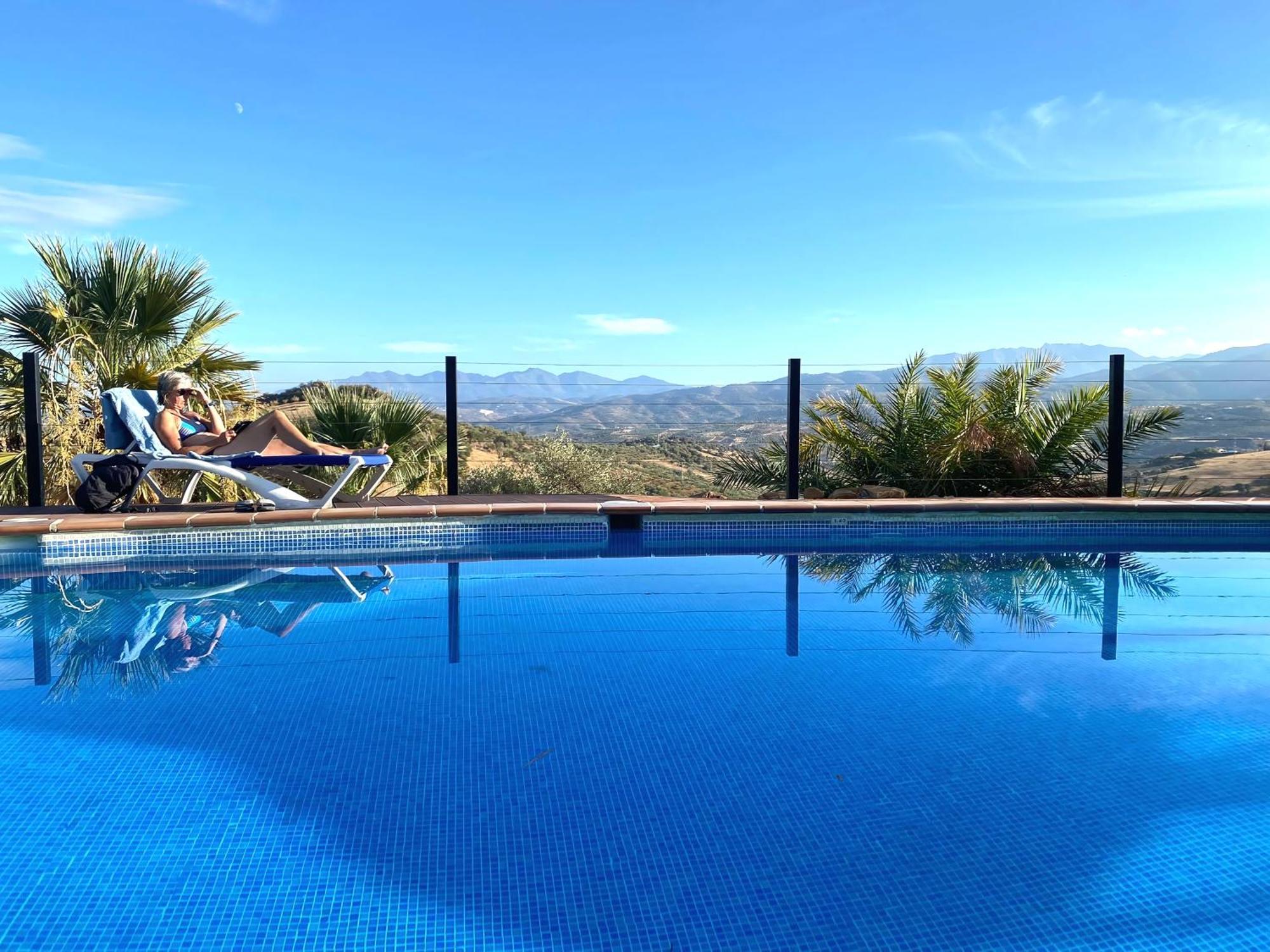 Finca el Moralejo 6 persons cottage Tolox Esterno foto