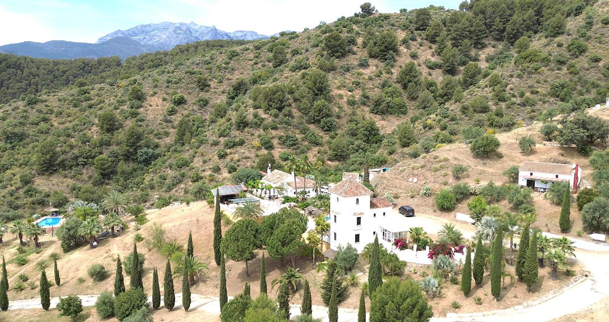 Finca el Moralejo 6 persons cottage Tolox Esterno foto